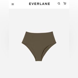 NWT Everlane High Rise Hipster in Beech